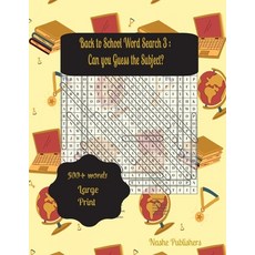 (英文圖書) Back to School Word Search Puzzles 3: A Fun Way to Sharpen Your Knowledge . Challenge Yoursel... 平裝版, Lulu.com, 英文