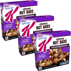 Kellogg's 家樂氏 堅果棒 無麩質, Chocolate Almond, 3盒, 33g
