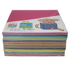 天然色 單色蠟光色紙 單面色紙(小張) 一袋10包入(一包90張)共900張 教學用色紙, 綠色, 1個, 10