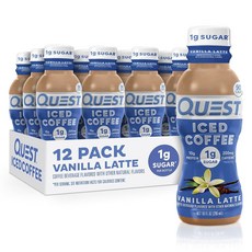 QUEST NUTRITION 冰咖啡香草拿鐵, 12個
