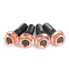 芭蕉 排龜 鍍銅防滑螺母 M10x1.25mm 4入組