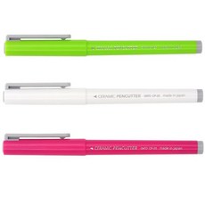 iPen 日本 OHTO CP-25 陶瓷筆刀 - 筆型切割工具，手工藝必備，多色可選, 白、綠、粉, 1個
