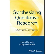 Synthesizing Qualitative Research: Choosing the Right Approach 平裝版, Bmj Publishing Group, 英文