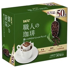 ucc 職人咖啡 濾掛式深培特調混合咖啡, 1個, 50入