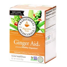 TRADITIONAL MEDICINALS 生薑茶, 16件, 2克