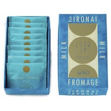 LeTAO 色內通起司夾心餅乾 牛奶口味, 9入, 1盒