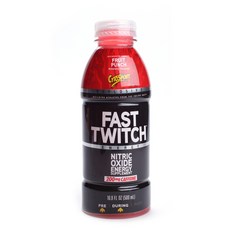 CYTOSPORT Fast Twitch0能量飲 水果潘趣風味, 12瓶, 500ml