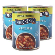 Progresso 義大利蔬菜濃湯罐頭, 3罐, 538g