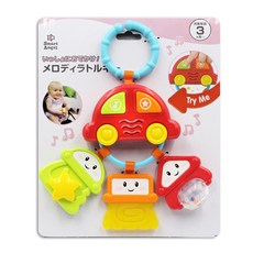 Smart Angel 西松屋 音律小汽車吊掛玩具 推車掛件 嬰兒玩具 音樂玩具, 詳見包裝