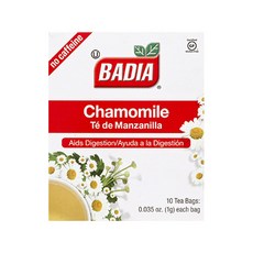 BADIA 無咖啡因洋甘菊茶茶包, 1g, 10入
