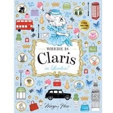 (英文圖書)Where Is Claris in London!: Claris: A Look-And-Find Story! 精裝版, Hardie Grant Children's Pub..., 英文
