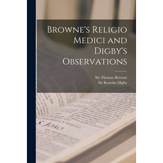 (英文圖書) Browne's Religio Medici and Digby's Observations [microform] 平裝版, Legare Street Press, 英文
