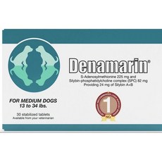 Denamarin 丹諾馬林 寵物肝臟保健 90mg，小型犬貓適用，獸醫推薦，維持肝臟機能, 1套裝, 肝臟 + 腸道健康, 30顆