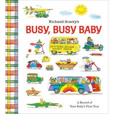 (英文圖書) Richard Scarry's Busy Busy Baby: A Record of Your Baby's First Year: Baby Book... 精裝版, Clarkson Potter Publishers, 英文