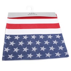 Design Imports 星條提花桌旗, 35.56 x 137.16cm, 混合顏色, 1個