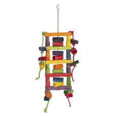 PREVUE PET Bodacious Bite Bird Toy Blockhead, 1個