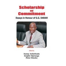 (英文圖書) Scholarship and Commitment: Essays in Honour of G.G. DARAH 平裝版, Malthouse Press, 英文