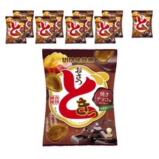 UHA 味覺糖 地瓜脆片 烤巧克力口味, 10個