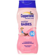 COPPERTONE 嬰兒防水防曬乳 SPF50, 1瓶, 237ml