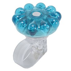 花朵造型自行車車鈴, 1個, 藍色