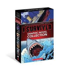 (英文圖書)I Survived Graphic Novels #1-4: A Graphix Collection 平裝版, 英文