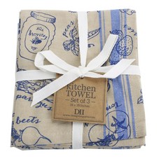 DESIGN IMPORTS 法國藍色餐巾 45.7*71.1cm 3件組, 1個, 混色