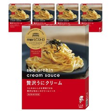 贅沢海膽奶油義大利麵醬, 5個, 100.3g