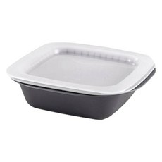 KAI 貝印 SELECT100 微波調理盒, 1個, 白+黑