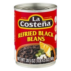 La Costena 炸黑豆罐頭, 1罐, 580g