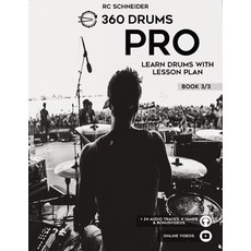 (英文圖書) PRO - Learn Drums with Lesson Plan 平裝版, 360 Drums, 英文