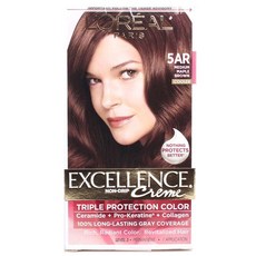L'OREAL PARIS 巴黎萊雅 EXCELLENCE染髮霜, 1盒, Medium Maple Brown