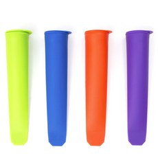 FOX RUN 蓬鬆冰棒模具, 4件, 混色