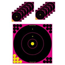 練習射擊靶 30.5cm, 12入, 粉色