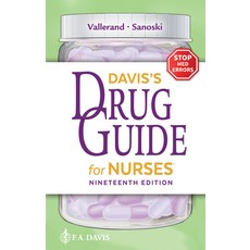 (英文圖書) Davis's Drug Guide for Nurses 平裝版, F. A. Davis Company, 英文