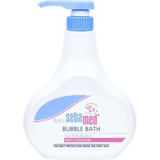 sebamed 施巴 孩童用pH 5.5弱酸性洋甘菊泡泡浴露, 1個, 500ml