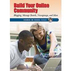 (英文圖書)Build Your Online Community: Blogging Message Boards Newsgroups and More Library Binding, Enslow Publishing, 英文, 圖書館裝訂