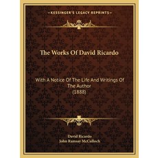 (英文圖書) The Works Of David Ricardo: With A Notice Of The Life And Writings Of The Author (1888) 平裝版, Kessinger Publishing, 英文