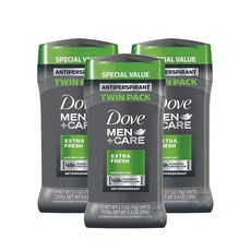 Dove 多芬 Men Care男士體香膏 清新活力, 3個, 85克