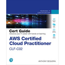 (英文圖書) AWS Certified Cloud Practitioner Clf-C02 Cert Guide 平裝版, Pearson It Certification, 英文