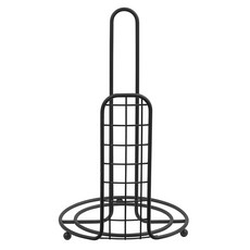SPECTRUM Grid 紙巾架廚房毛巾架 31.8 x 18.4 x 19.1cm, 1個, 黑色