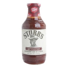 STUBB'S B-Q燒烤調味醬, 1個, 510克