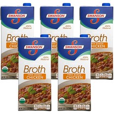 SWANSON 即食雞湯, 5瓶, 907g