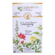 CELEBRATION Herbals 北美人蔘草本茶茶包, 24件, 1.25克
