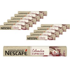 NESCAFE 雀巢咖啡 哥倫比亞濃縮咖啡膠囊, 12個, 10入