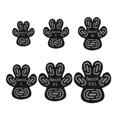 fscool寵物專用止滑足貼，柔軟舒適，多尺寸可選，有效防止滑倒，保護關節, 黑色, 1個