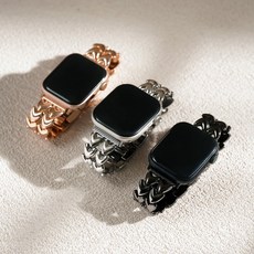 w.wear APPLE WATCH 雙排心型錶帶