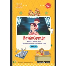 (英文圖書)BrainGymJr: Read and Solve ( 6-7 years) - III: Learn with Conversational Stories... 平裝版, Independently Published, 英文