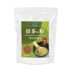 Youyi 日本靜岡純抹茶粉 無添加抹茶 日式抹茶, 500g, 1個, 1個裝