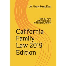 (英文圖書) California Family Law 2019 Edition: With the NEW California Rules of Professional Conduct 平裝版, Independently Published, 英文
