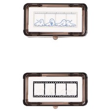 KUTSUWA Hancoco Deco手帳印章 電影幽靈款, 1個, 黑色+藍色